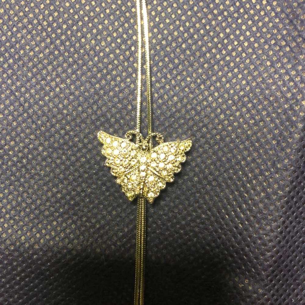 Lucious Lariat Necklace Sliding Ajustable